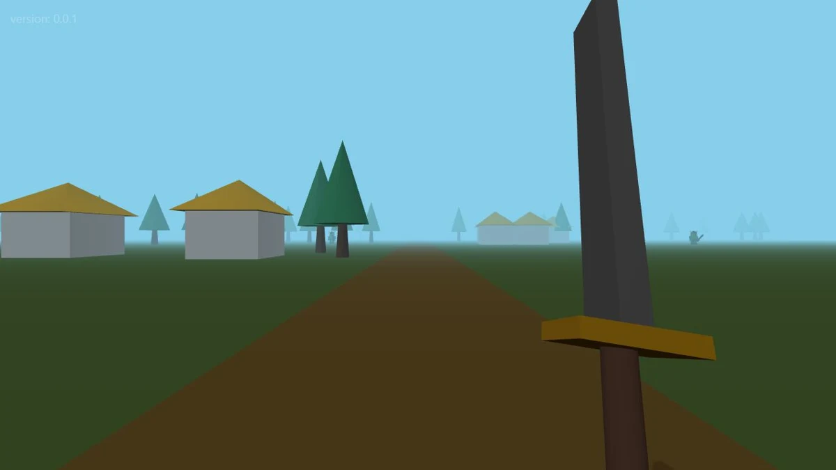 Rivnya: Orc Slasher — a village in a 3D world